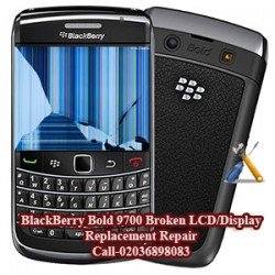 BlackBerry Bold 9700 Broken LCD/Display Replacement Repair